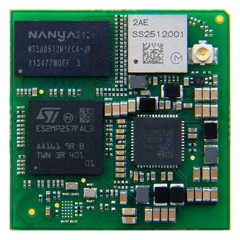 Digi ConnectCore MP25 — front